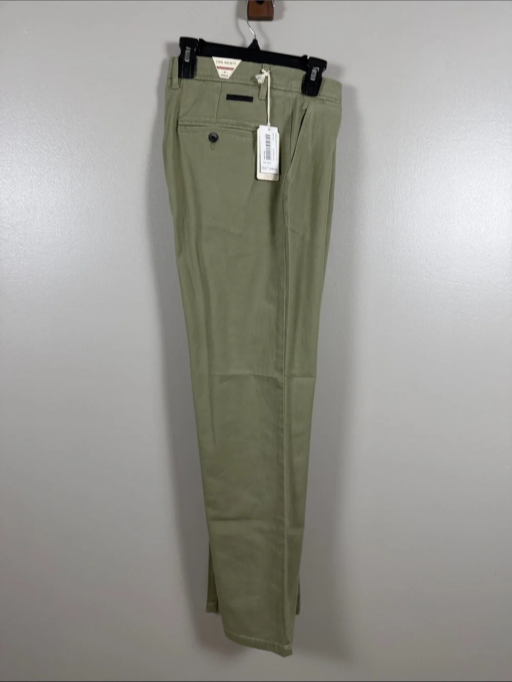 Civil Society Muted Olive Green Nielsen Chino Pants 34x32